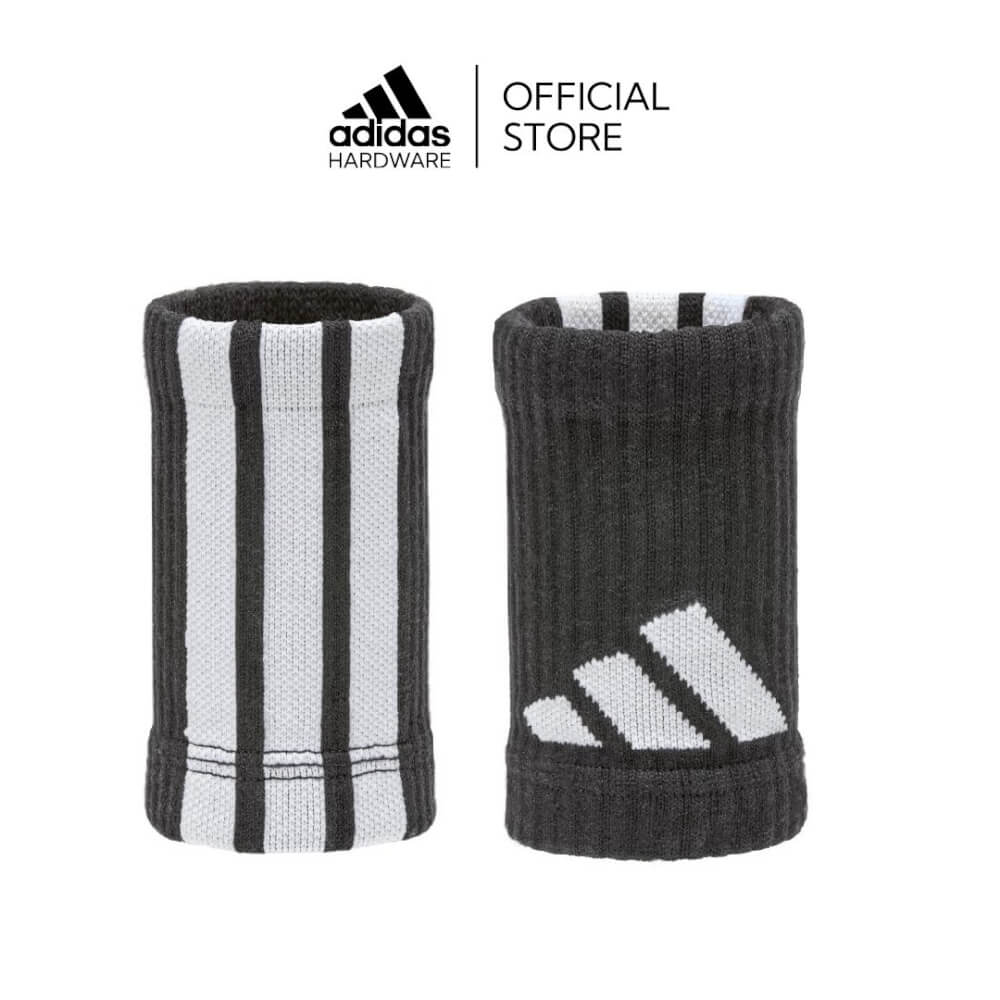 ปลอกรัดข้อมือ ADIDAS 12 ซม. ADST-13403BK สีขาว/ดำ 1 คู่_6